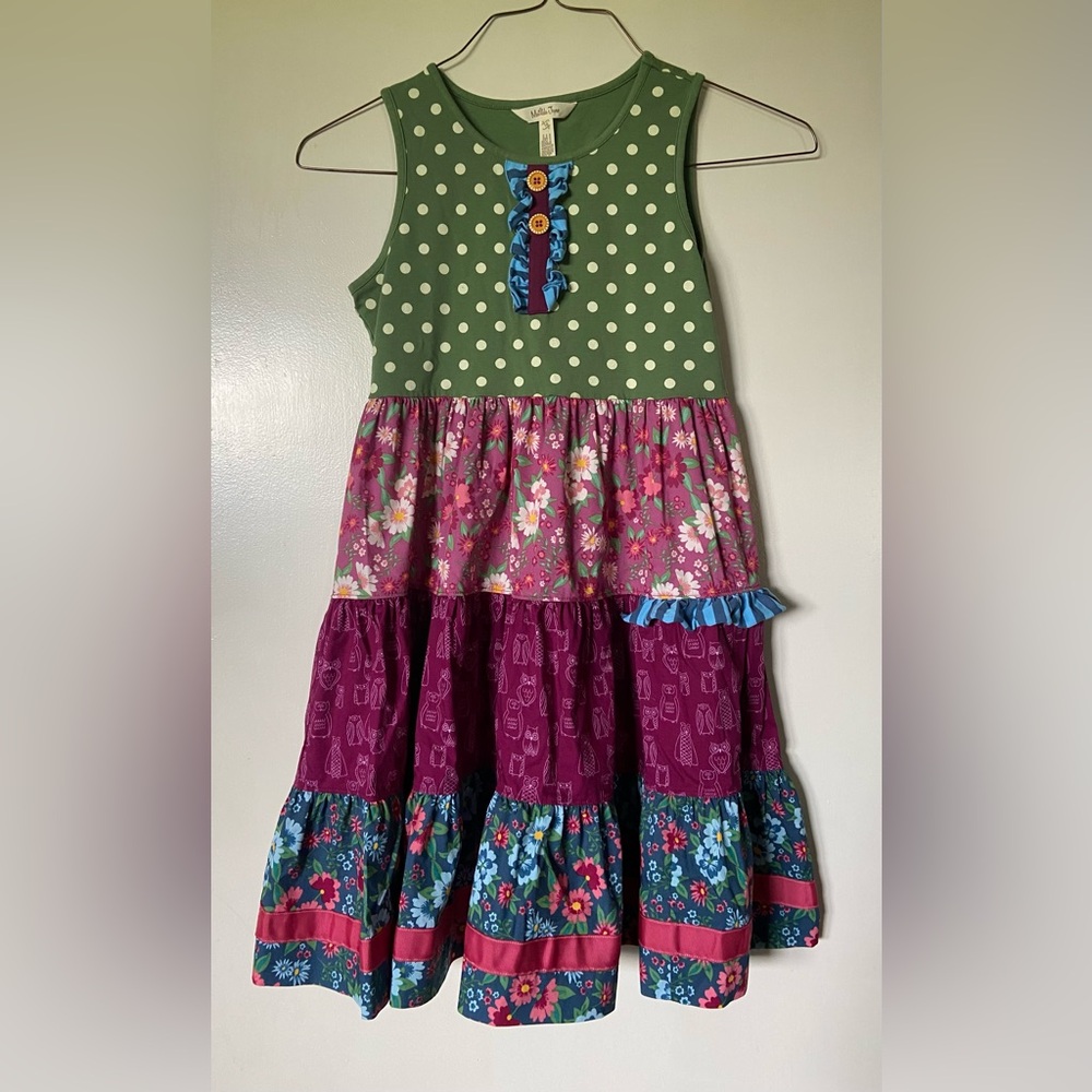 Matilda Jane girls size 14 dress. Like New.